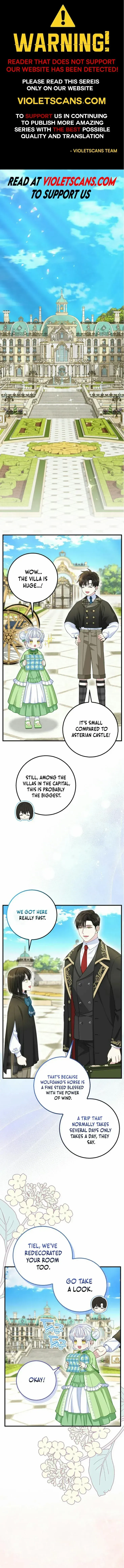 Baby Snow Leopard of the Black Leopard Family Chapter 32 Online - página 1