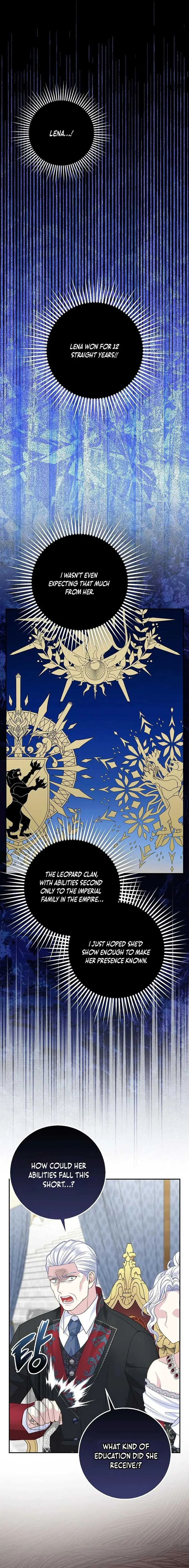 Baby Snow Leopard of the Black Leopard Family Chapter 36 Online - página 8