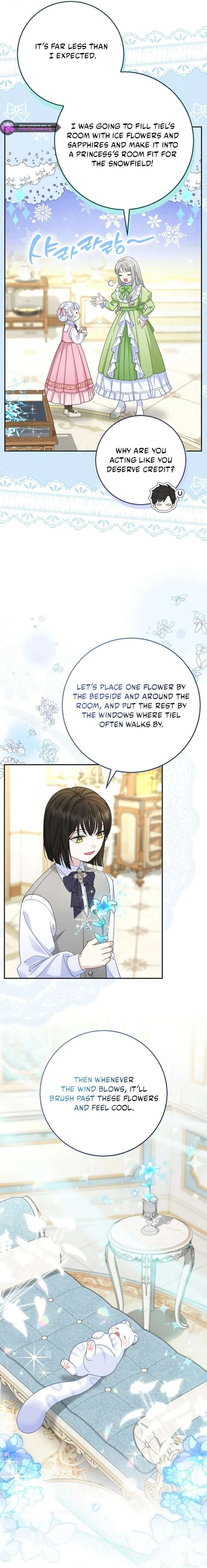 Baby Snow Leopard of the Black Leopard Family Chapter 47 Online - página 10