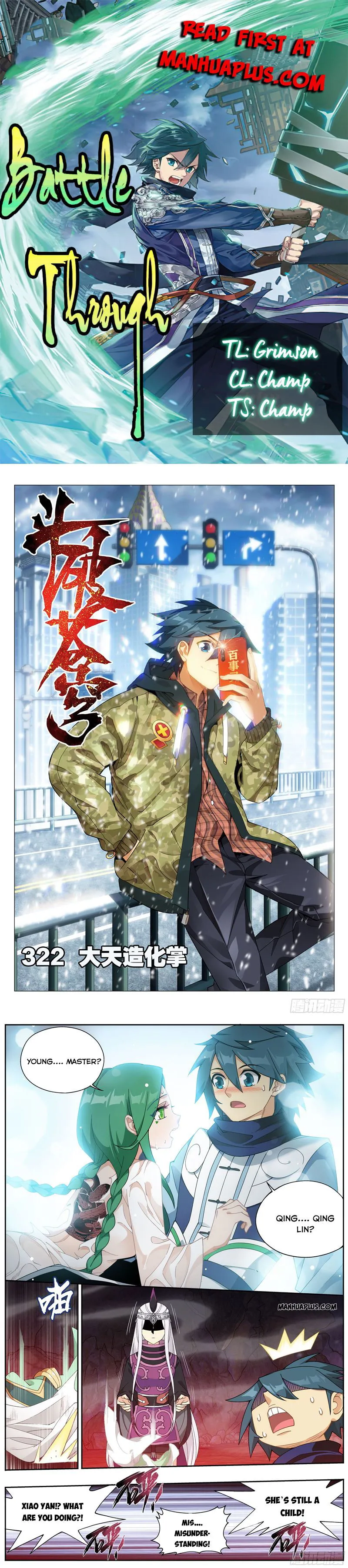 Battle Through the Heavens Chapter 322 Online - página 1