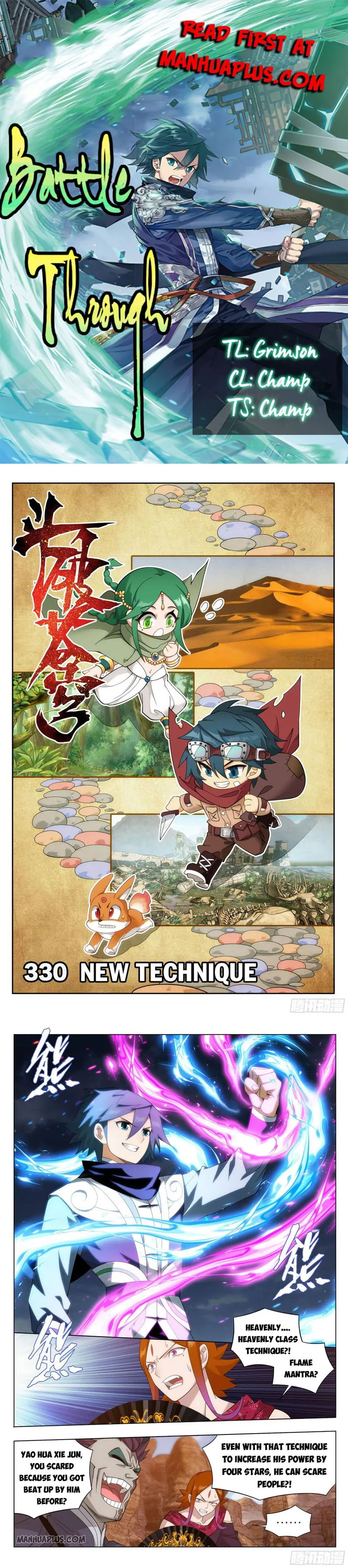 Battle Through the Heavens Chapter 330 Online - página 1