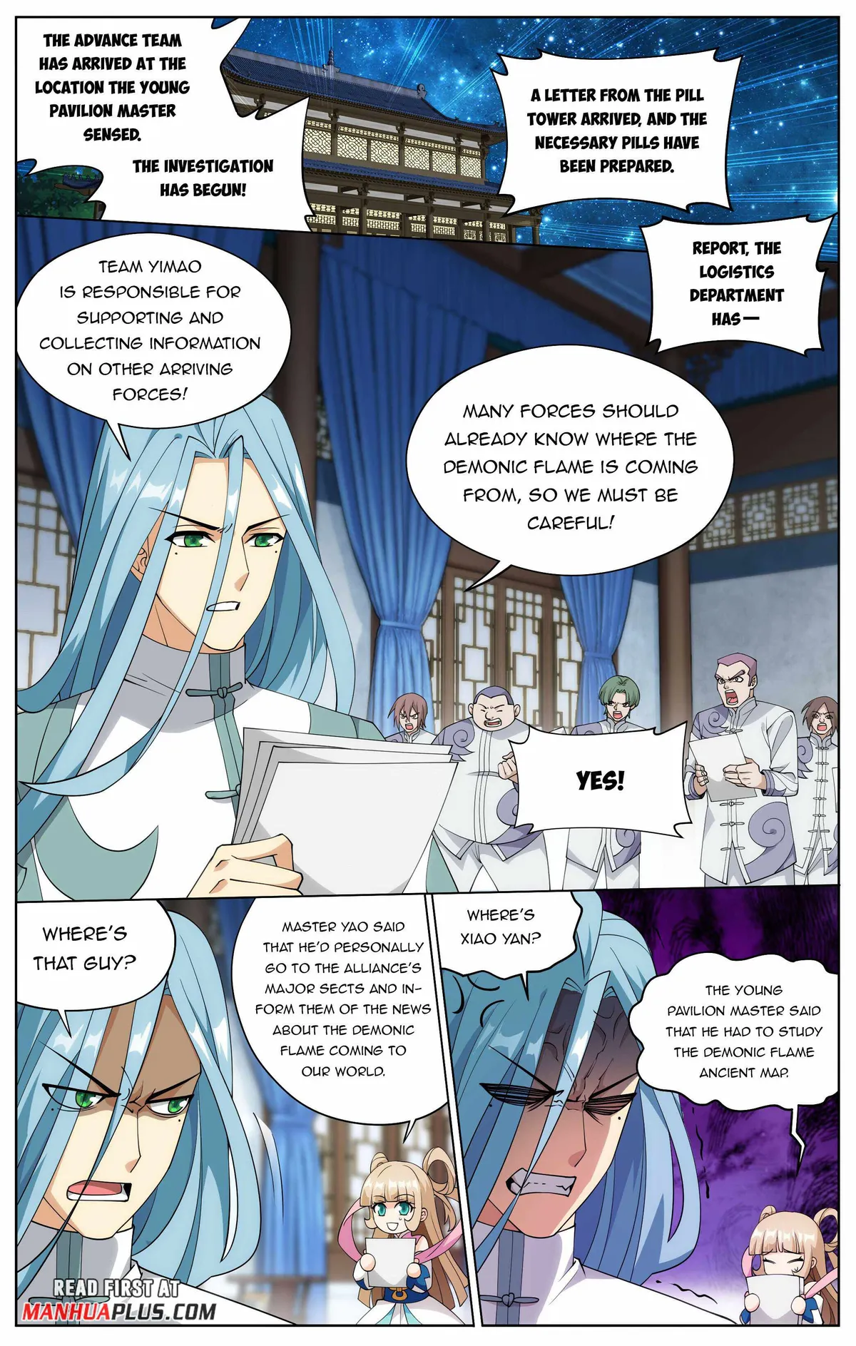 Battle Through the Heavens Chapter 414 Online - página 7