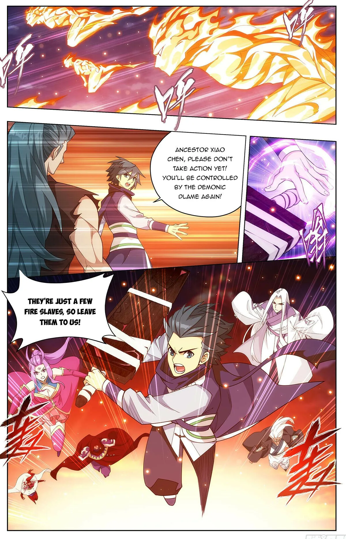 Battle Through the Heavens Chapter 422 Online - página 3