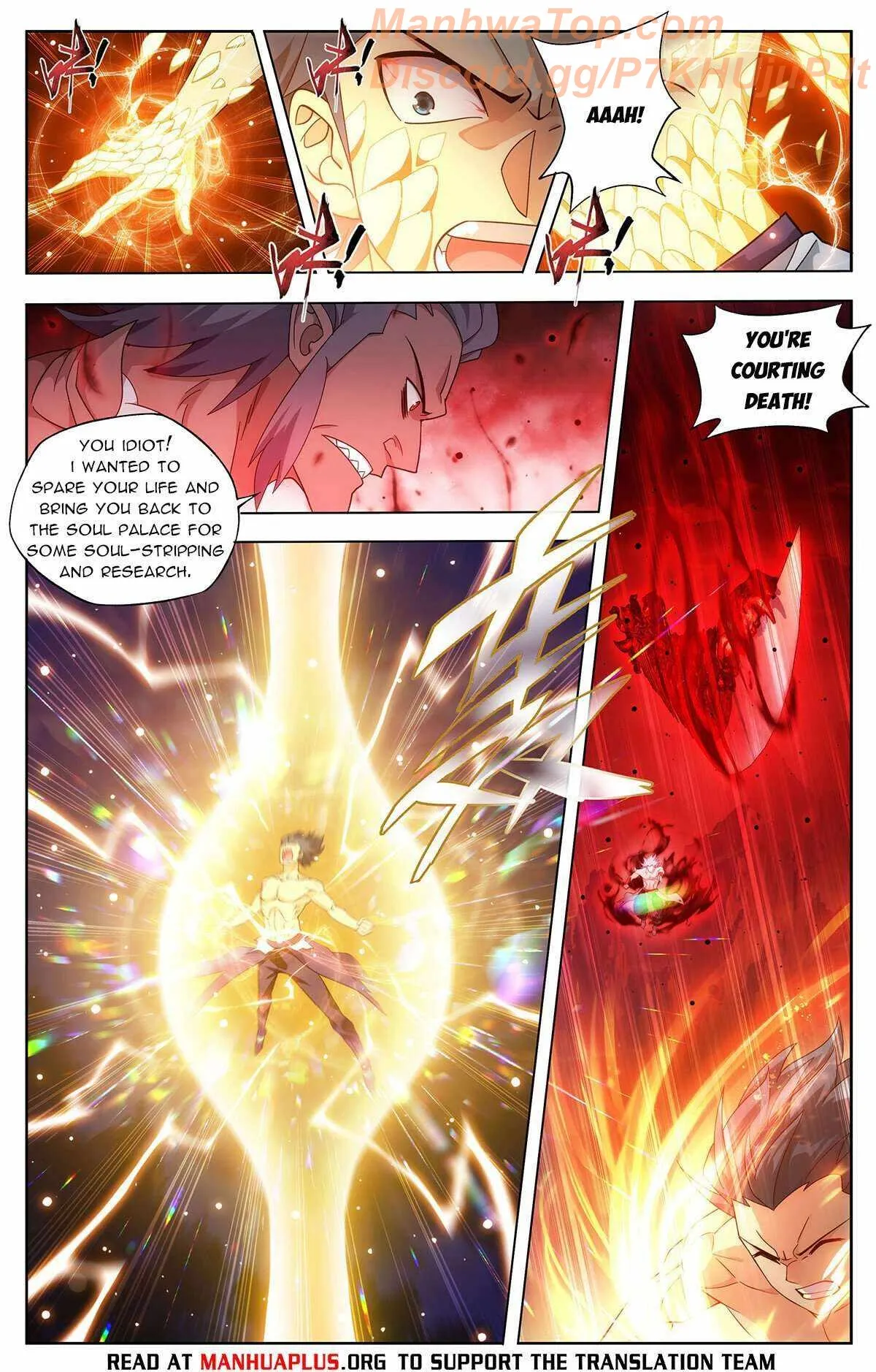 Battle Through the Heavens Chapter 440 Online - página 4