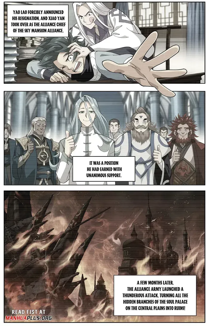 Battle Through the Heavens Chapter 453 Online - página 10