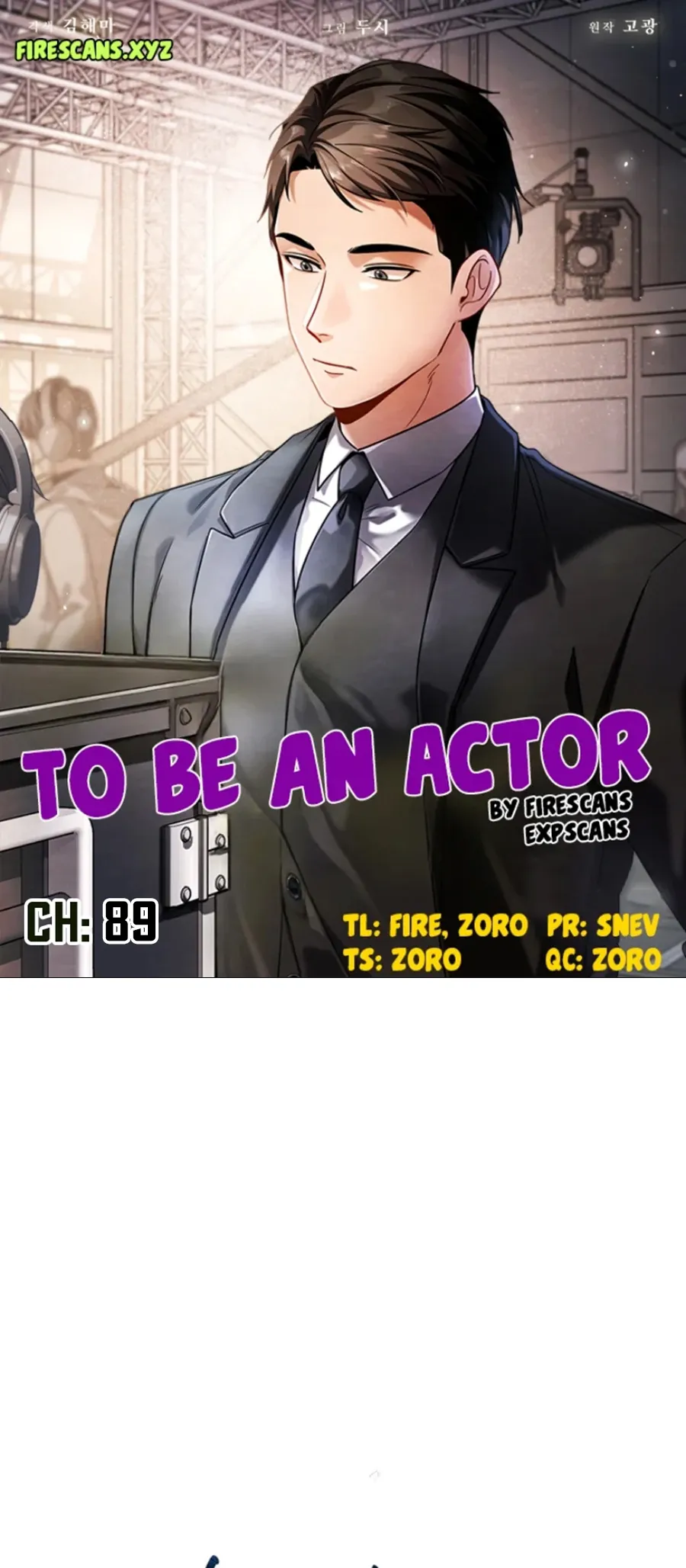 Be the Actor Chapter 89 Online - página 1