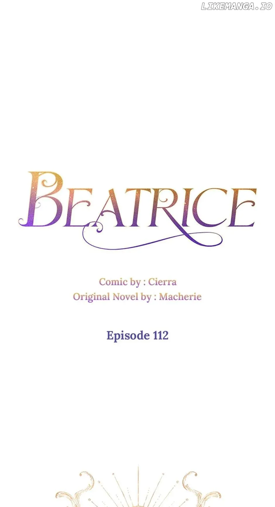 Beatrice Chapter 112 Online - página 1