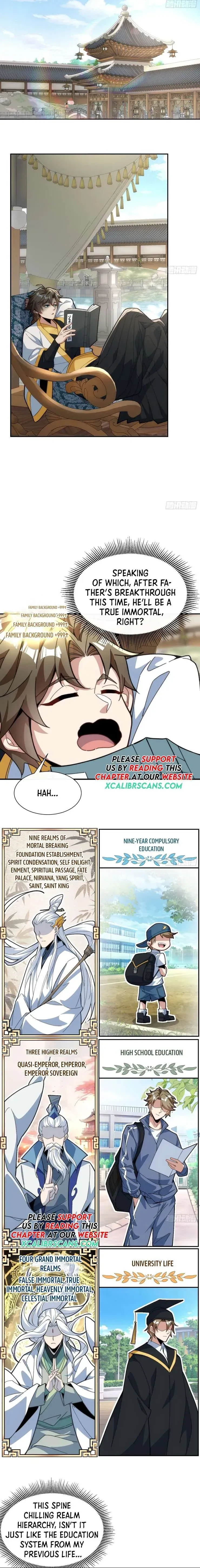 Becoming immortal by doing nothing Chapter 4 Online - página 5