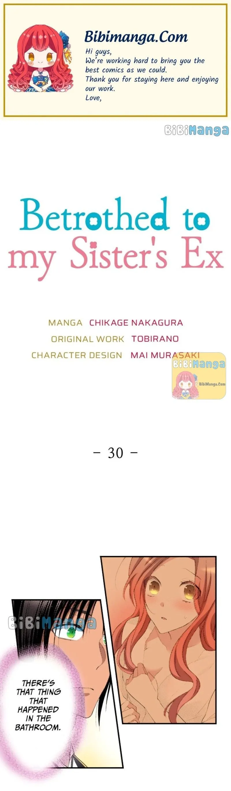 Betrothed to My Sister’s Ex Chapter 30 Online - página 1