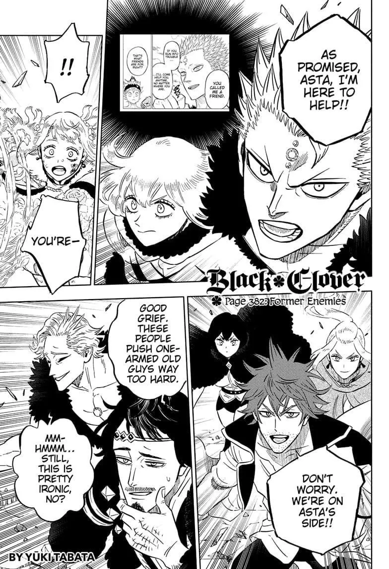 Black Clover Chapter 381 Online - página 1