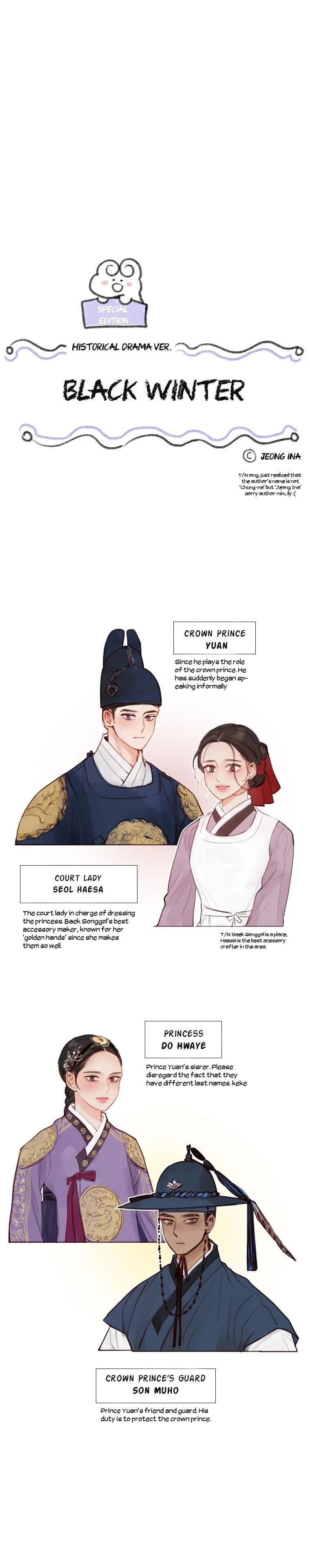 Black Winter Chapter 81.5 Online - página 1