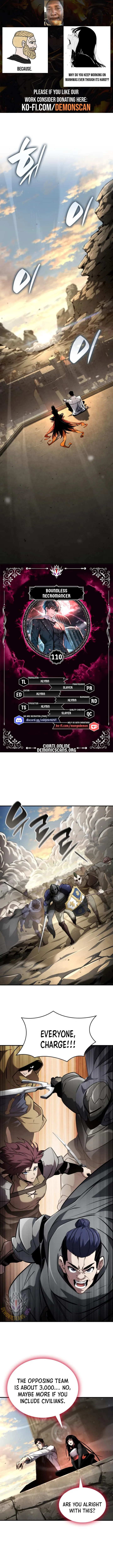 Boundless Necromancer Chapter 110 Online - página 1