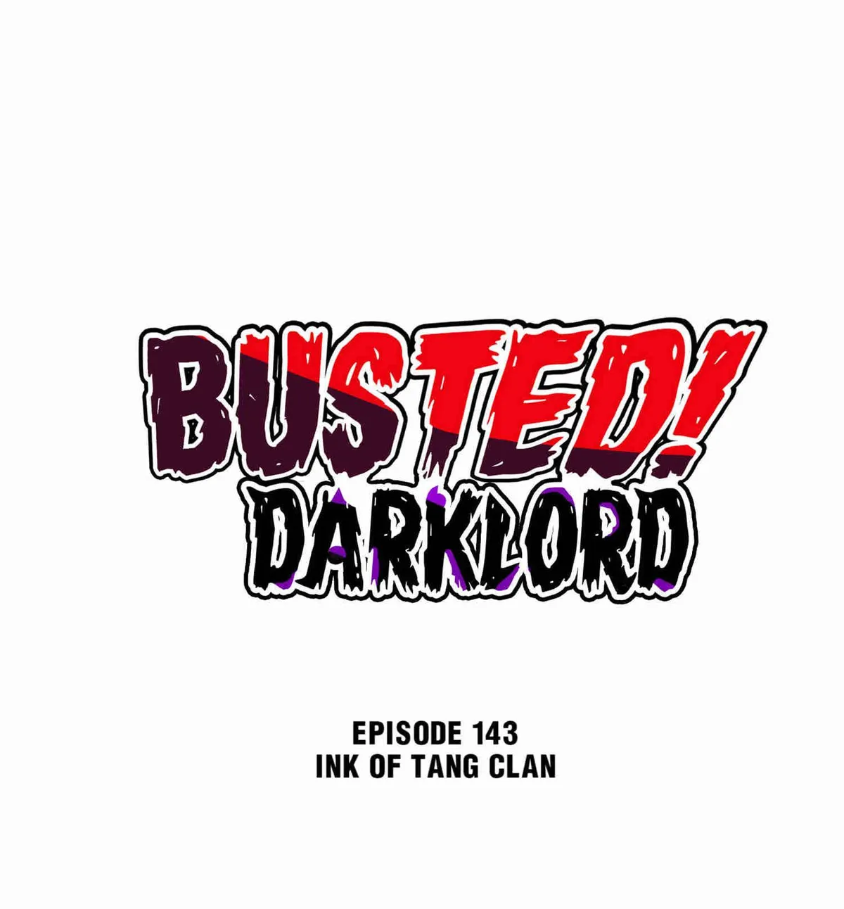 Busted! Darklord Chapter 143 Online - página 1