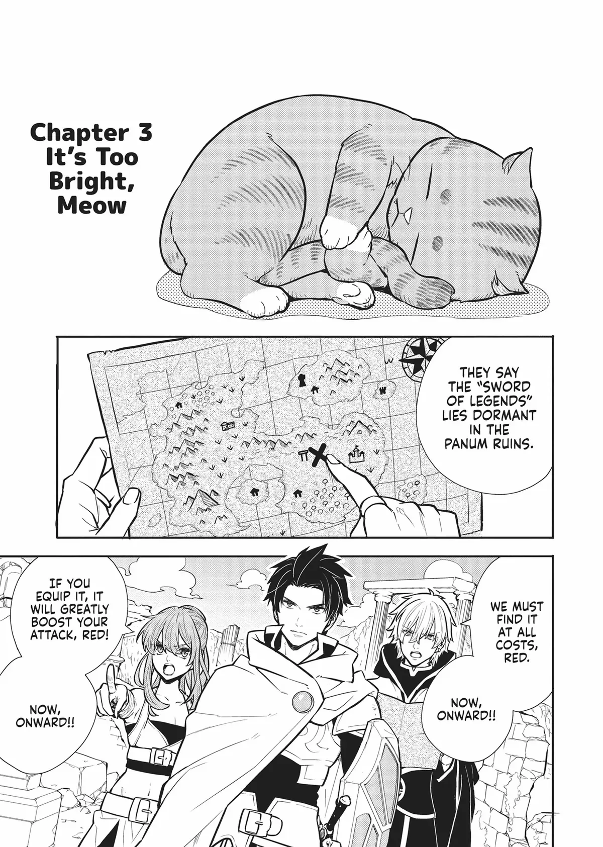 Cat on the Hero’s Lap Chapter 3 Online - página 1
