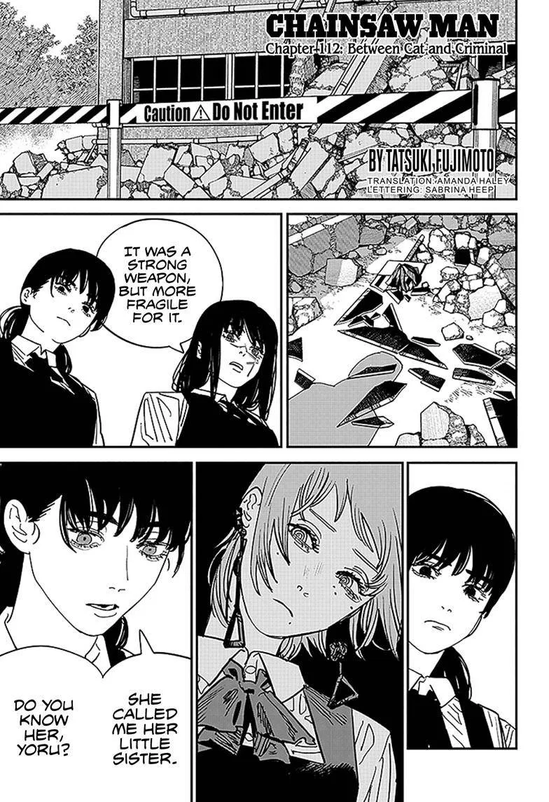 Chainsaw Man Chapter 112 Online - página 1