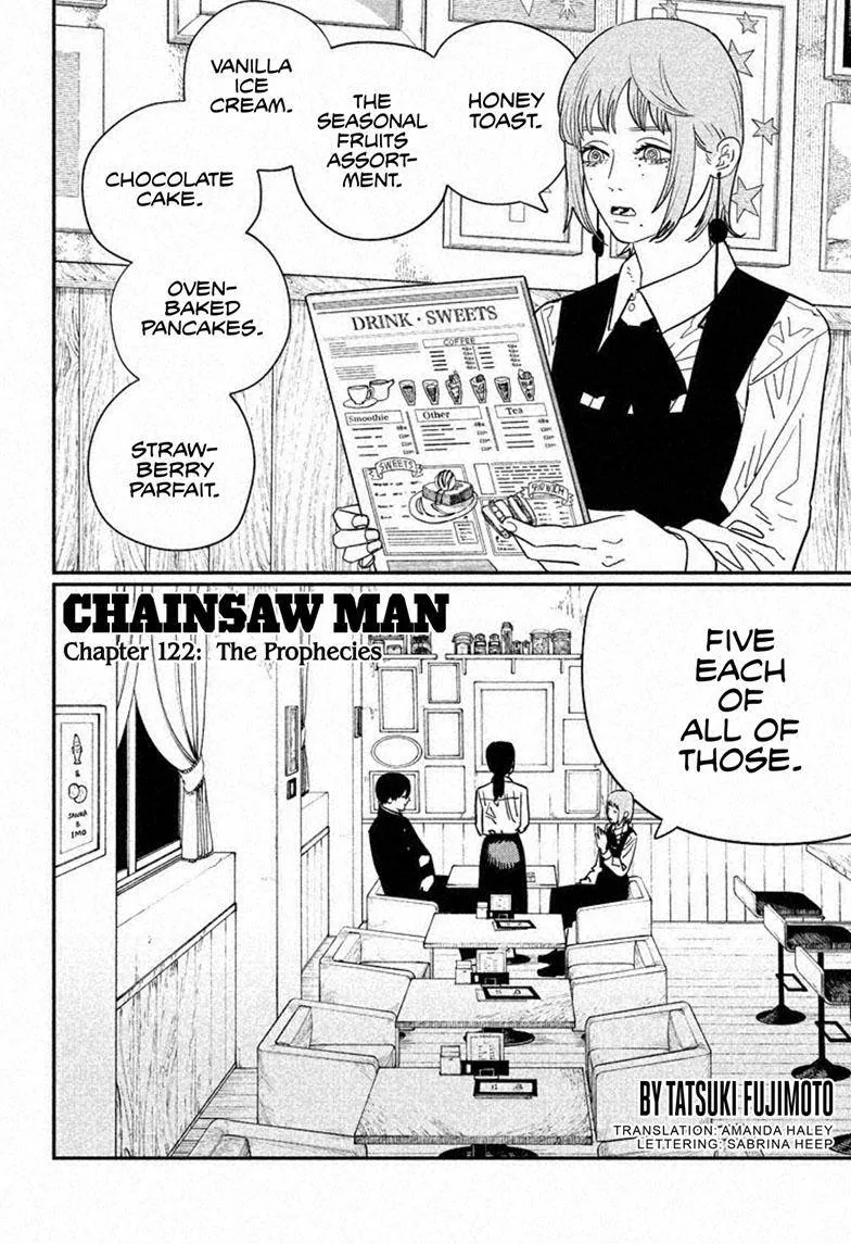 Chainsaw Man Chapter 122 Online - página 1
