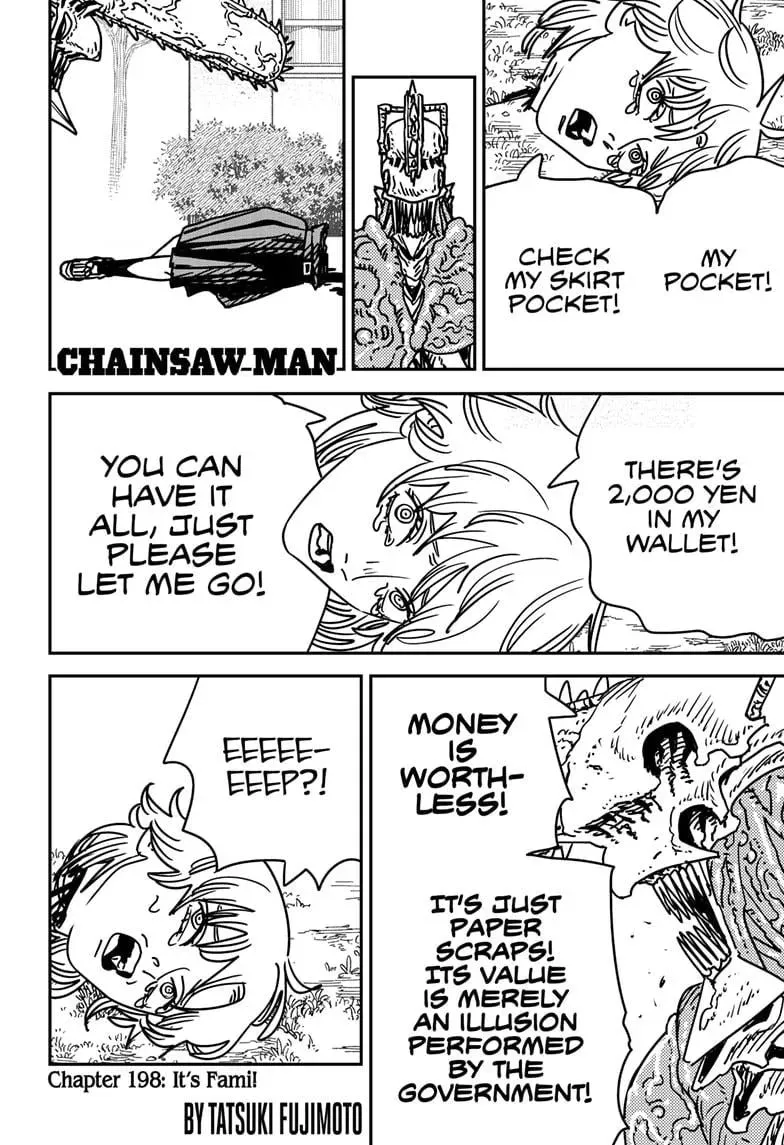 Chainsaw Man Chapter 198 Online - página 1