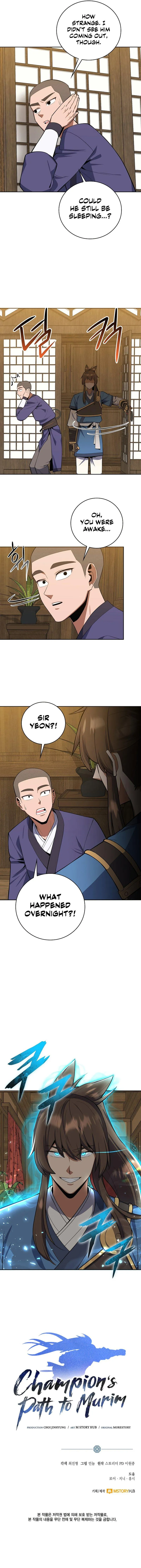 Champion's Path to Murim Chapter 39 Online - página 10