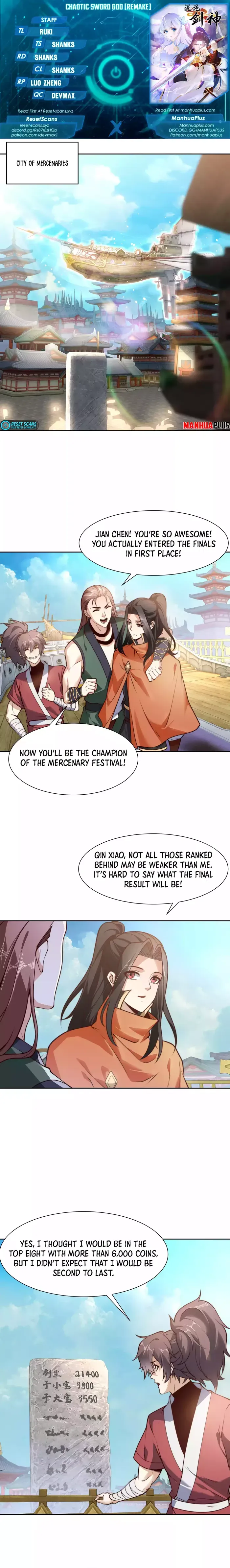 Chaotic Sword God (Remake) Chapter 121 Online - página 1