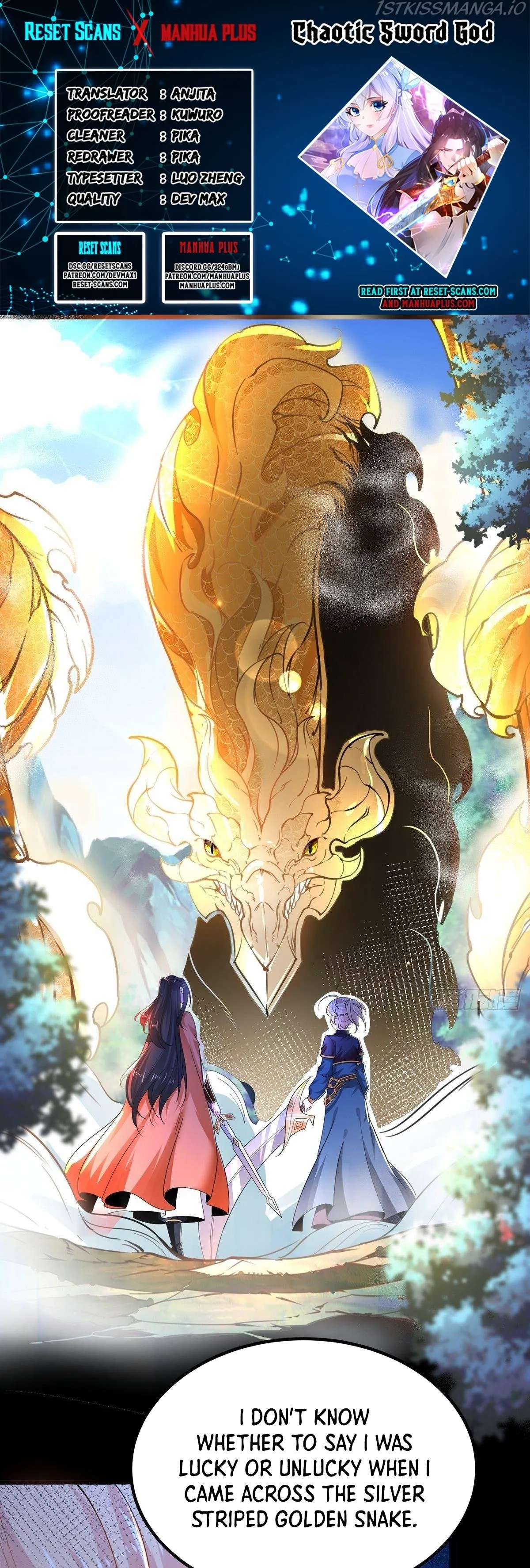 Chaotic Sword God (Remake) Chapter 55 Online - página 1