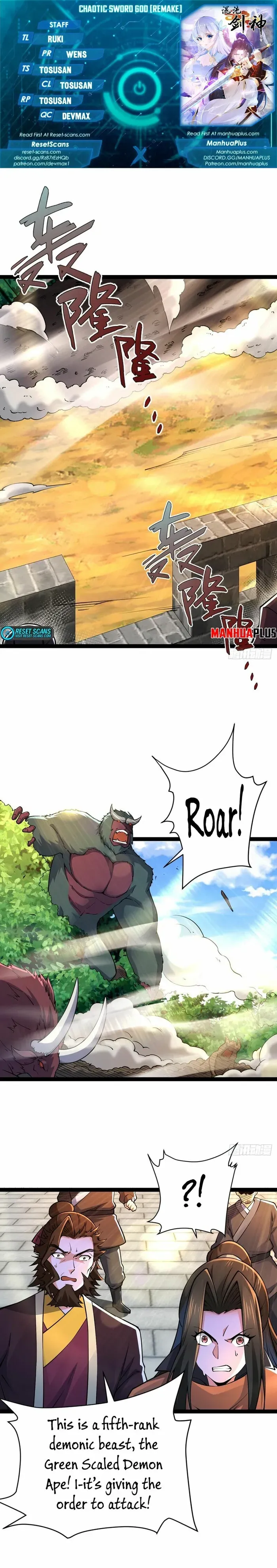 Chaotic Sword God (Remake) Chapter 93 Online - página 1