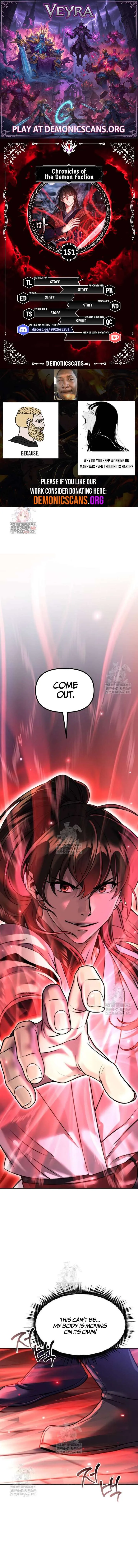 Chronicles of the Demon Faction Chapter 151 Online - página 1