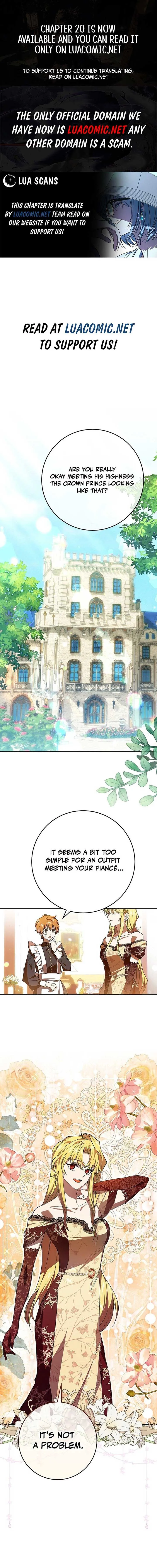 Come On Now, Even If I’m Not A Villain Chapter 6 Online - página 1
