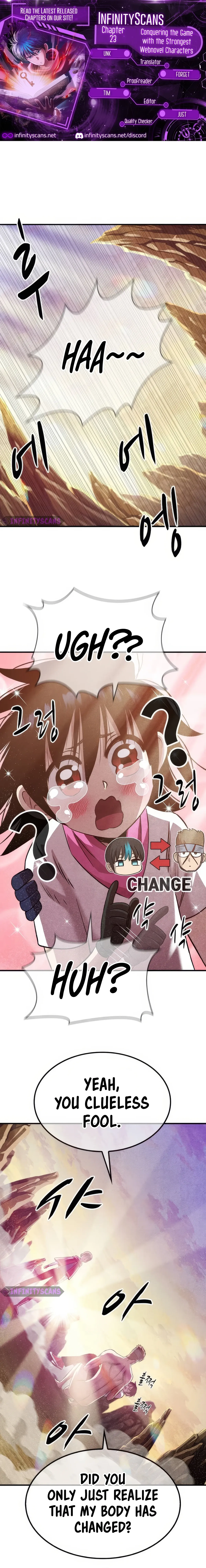 Conquer the Game With the Best Web Novels Chapter 23 Online - página 1