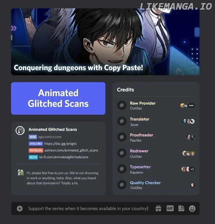 Conquering Dungeons With Copy Paste! Chapter 16 Online - página 1