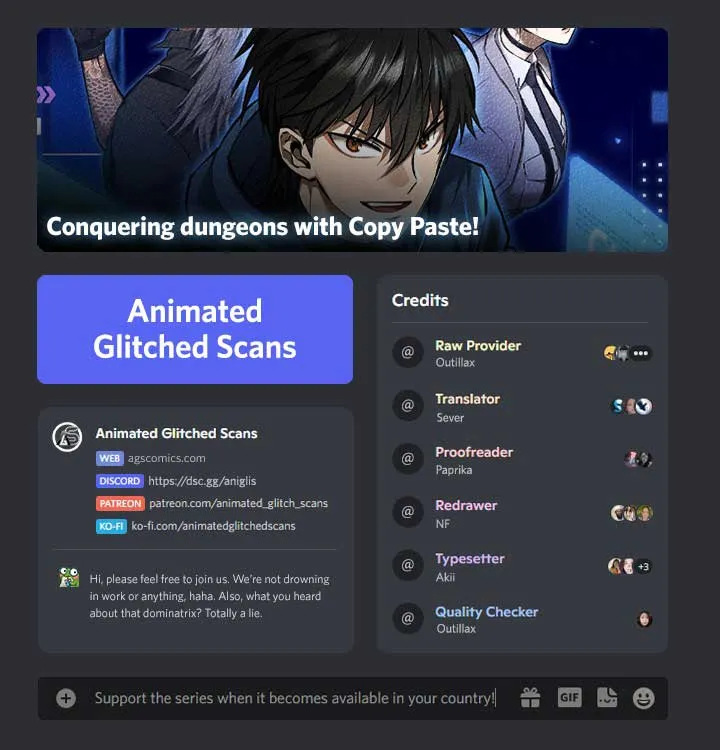 Conquering Dungeons With Copy Paste! Chapter 26 Online - página 1