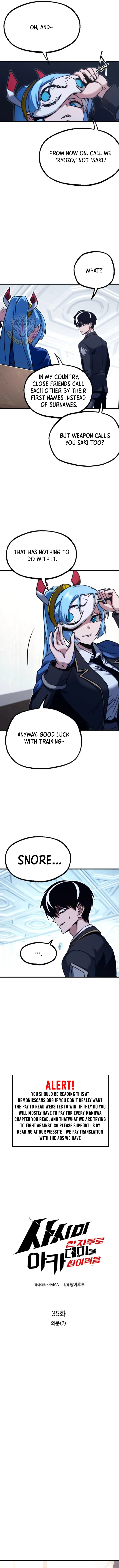 Conquering the Academy with Just a Sashimi Knife Chapter 35 Online - página 3