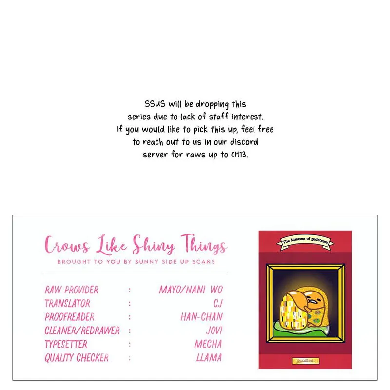 Crows Like Shiny Things Chapter 8 Online - página 11