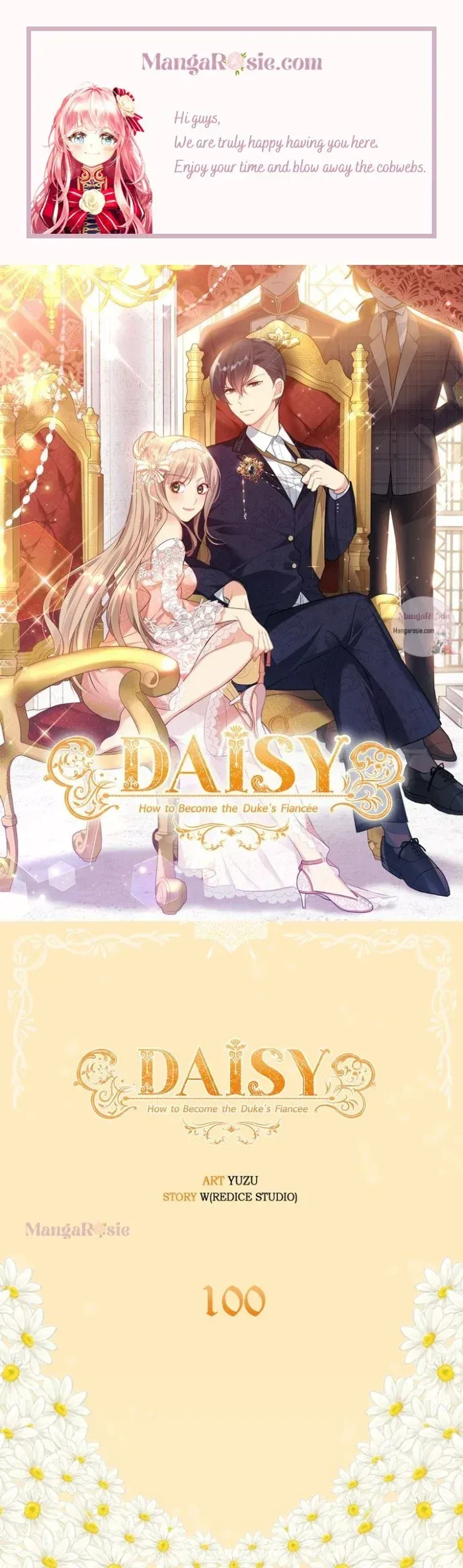 Daisy - How to Become the Duke's Fiancée Chapter 100 Online - página 1