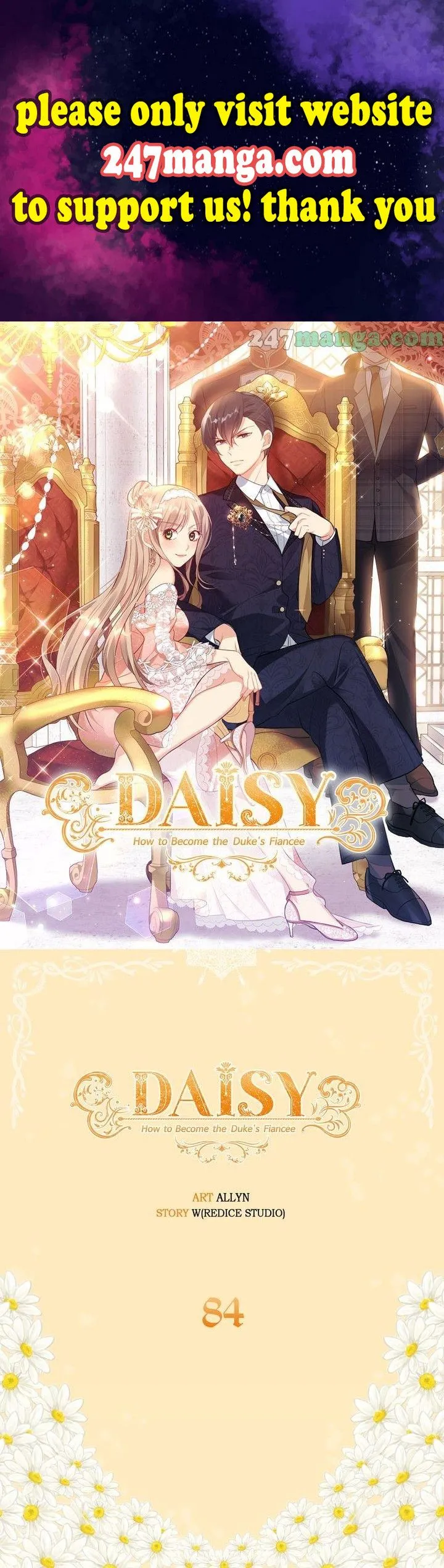Daisy - How to Become the Duke's Fiancée Chapter 84 Online - página 1
