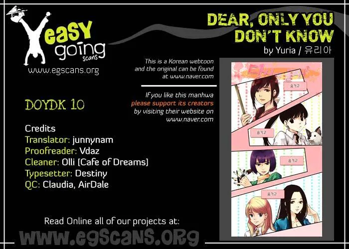 Dear, Only You Don't Know! Chapter 10 Online - página 1