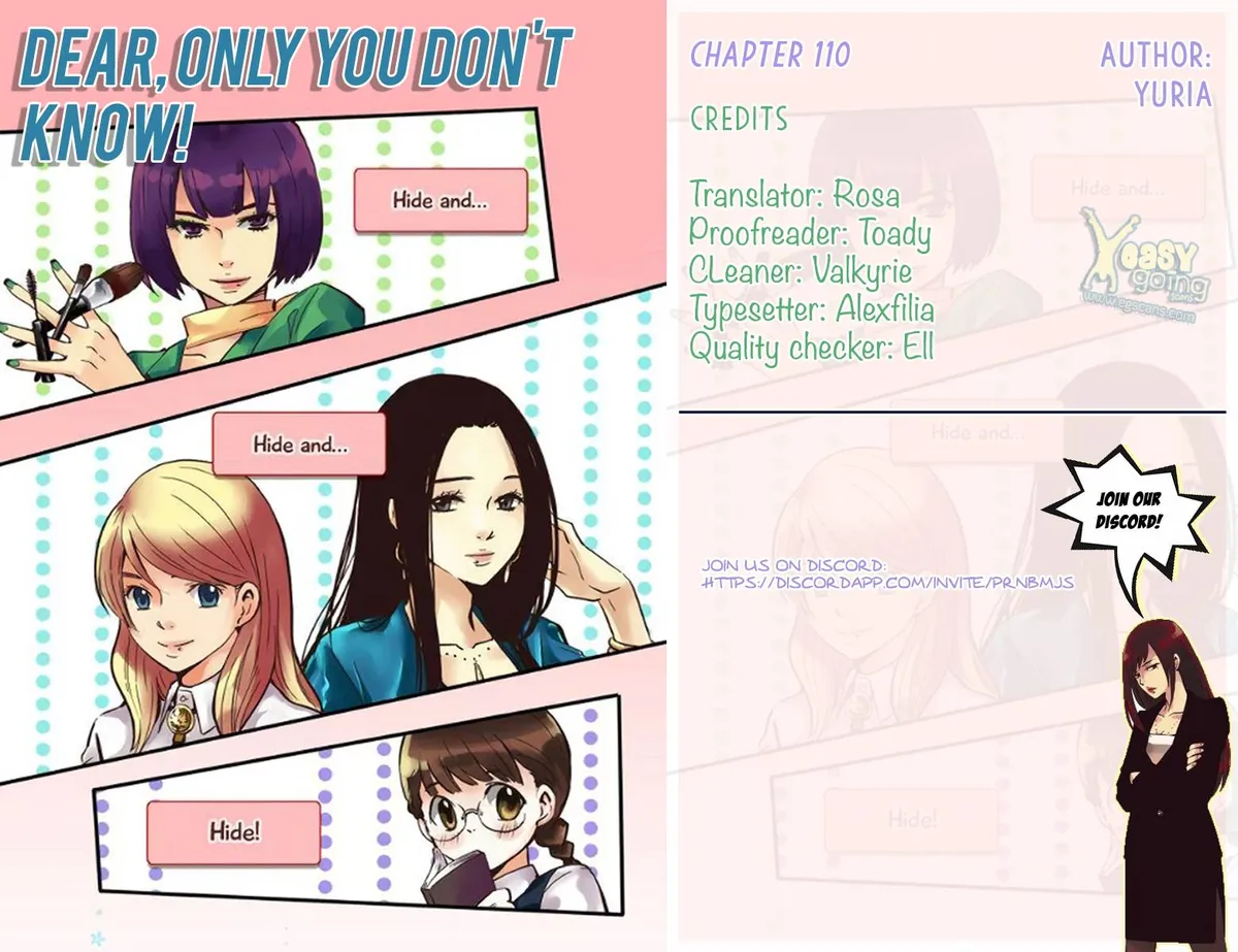 Dear, Only You Don't Know! Chapter 110 Online - página 1