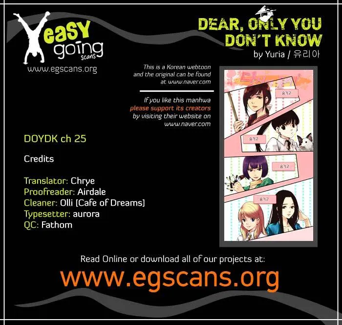 Dear, Only You Don't Know! Chapter 25 Online - página 1