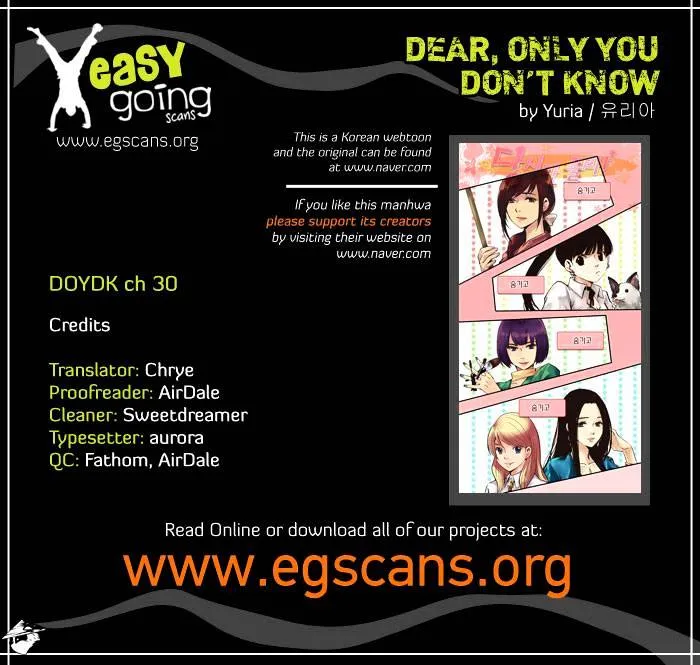Dear, Only You Don't Know! Chapter 30 Online - página 1