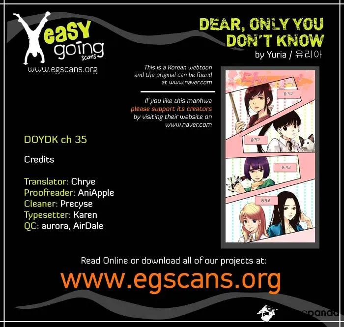 Dear, Only You Don't Know! Chapter 35 Online - página 1