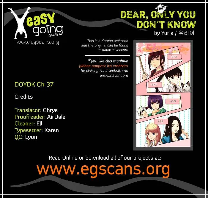Dear, Only You Don't Know! Chapter 37 Online - página 1