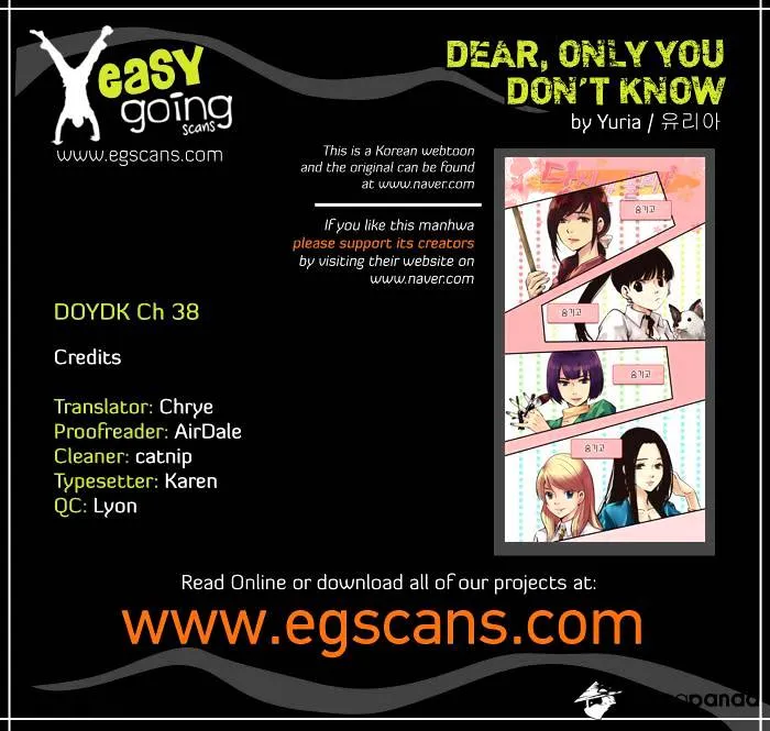 Dear, Only You Don't Know! Chapter 38 Online - página 1
