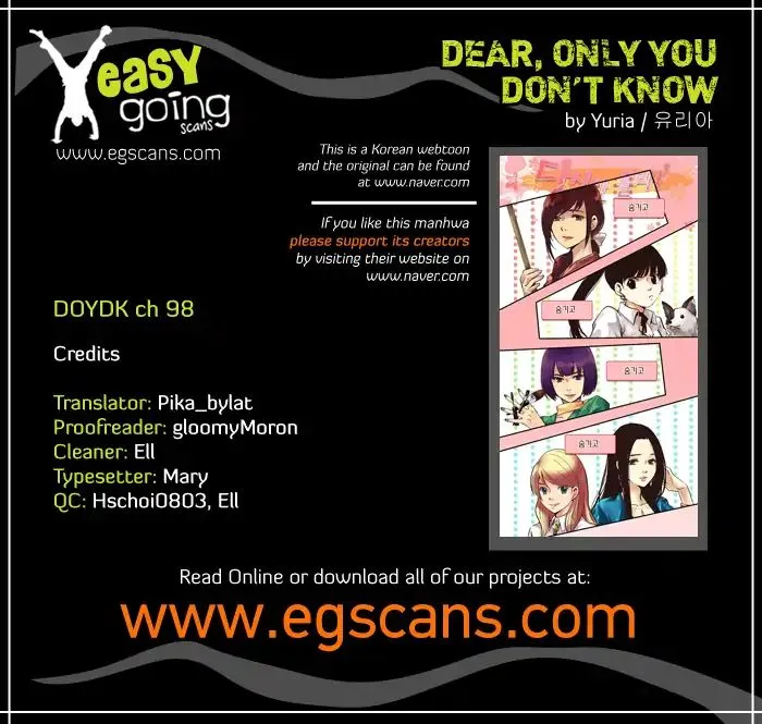 Dear, Only You Don't Know! Chapter 98 Online - página 1