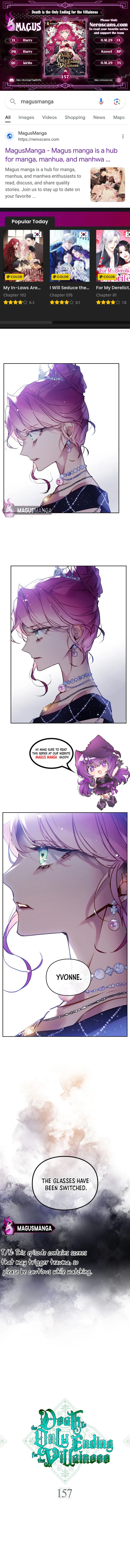 Death Is The Only Ending For The Villainess Chapter 157 Online - página 2