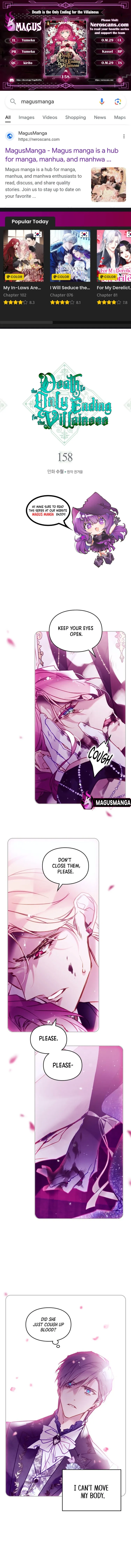 Death Is The Only Ending For The Villainess Chapter 158 Online - página 2