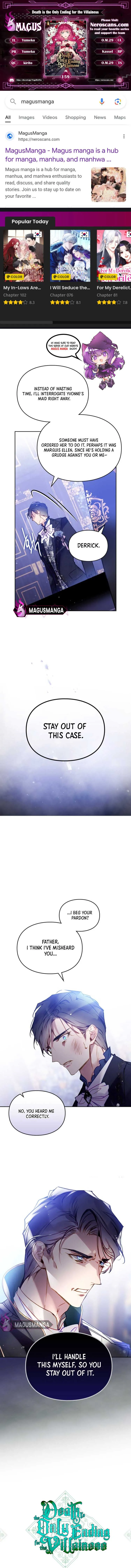 Death Is The Only Ending For The Villainess Chapter 159 Online - página 2