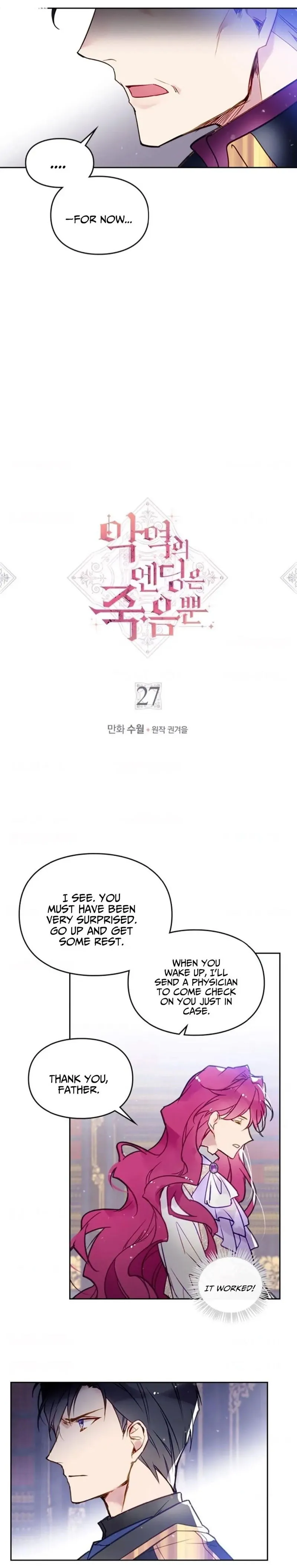 Death Is The Only Ending For The Villainess Chapter 27 Online - página 1