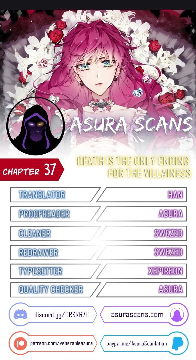 Death Is The Only Ending For The Villainess Chapter 37 Online - página 1