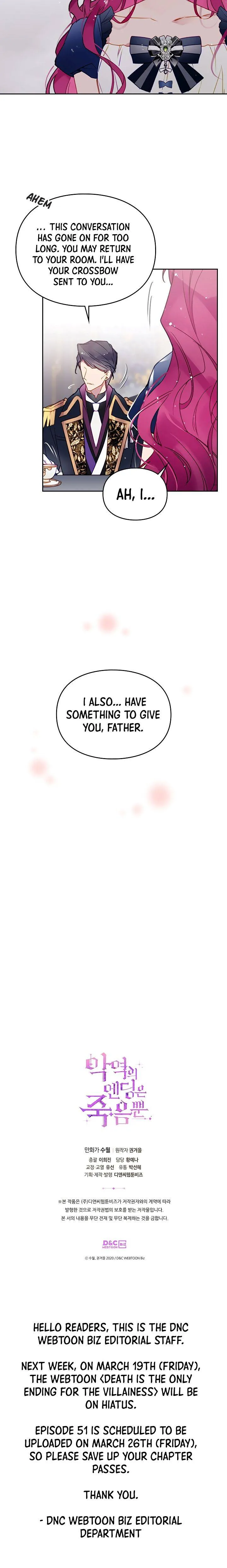 Death Is The Only Ending For The Villainess Chapter 50 Online - página 16