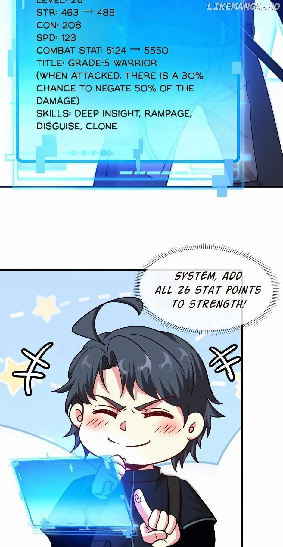 Divine Leveling System Chapter 115 Online - página 42