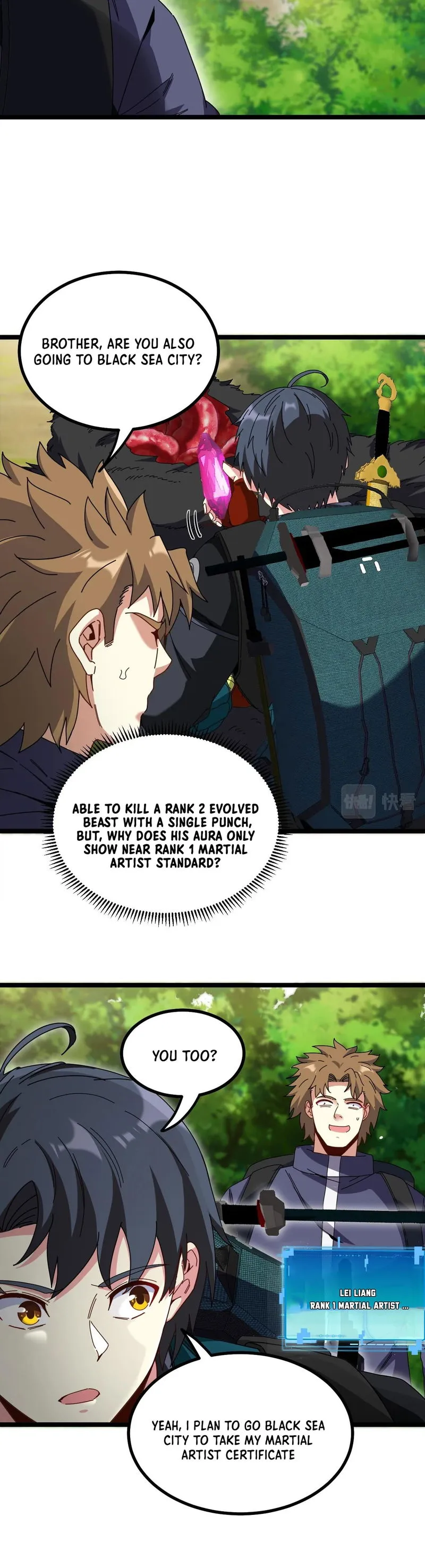 Divine Leveling System Chapter 40 Online - página 20